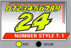 LAYERED NUMBER SET T-1